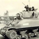 76mm M1 Sherman VVSS A-komppania 82. Psvpatl/7. PsPr l�hd�ss� 1956 sotaan, Israelin sensuuri on aikoinaan peitt�nyt rekisterinumeron