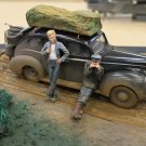 Jukka Tikkalan Ford Fordor 1940 "h�k�" oli n�yttelyn ainoa dioraama